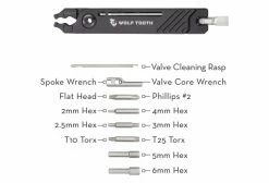 Multi-Outil Wolf Tooth 8-Bit Pack Pliers (17 Fonctions) Noir 15 Multi-Outil Wolf Tooth 8-Bit Pack Pliers (17 Fonctions) Noir -Entretien Réparation Route Soldes unnamed file 1047
