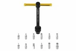 Coffret Clé Dynamométrique Lezyne TORQUE DRIVE Noir Or