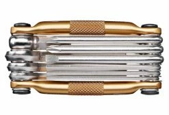 CRANKBROTHERS Multi-Outils 10 Fonctions Or/Noir