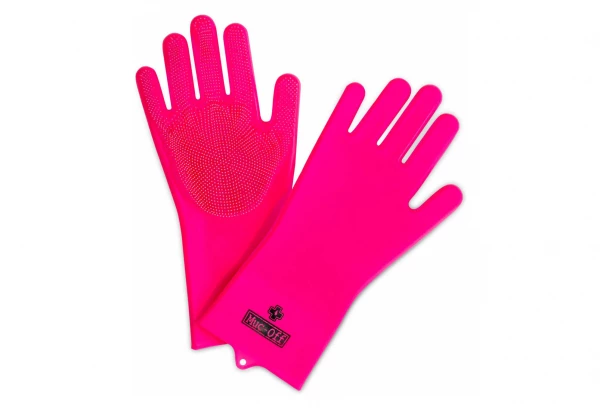 Gants De Nettoyage Muc-Off Deep Scrubber Rose 3 Gants De Nettoyage Muc-Off Deep Scrubber Rose
