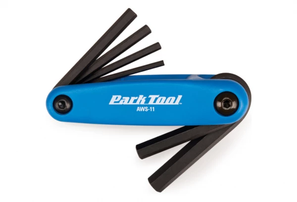 Kit Clé Allen 4/5/6/8/10mm Park Tool AWS-11C 3 Kit Clé Allen 4/5/6/8/10mm Park Tool AWS-11C