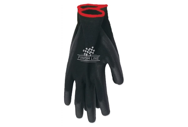 Paire De Gants D'Atelier Finish Line Mechanic Grip Noir 3 Paire De Gants D'Atelier Finish Line Mechanic Grip Noir