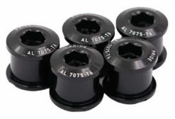 Pride Racing Vis De Cheminées Pride Vortex Aluminium 6.5 Mm Noir