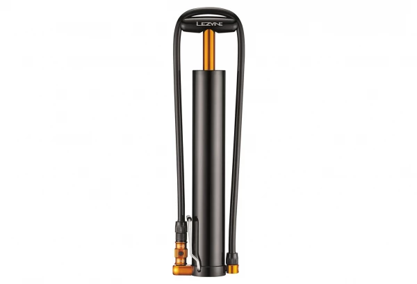 Pompe à Main Lezyne Micro Floor Drive XL (Max 35 Psi / 2.4 Bar) Noir / Or 3 Pompe à Main Lezyne Micro Floor Drive XL (Max 35 Psi / 2.4 Bar) Noir / Or