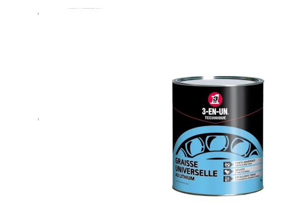 3 EN 1 Graisse Universelle Au Lithium Pot 1KG 3 3 EN 1 Graisse Universelle Au Lithium Pot 1KG