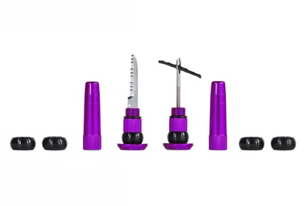 Kit De Réparation Tubeless Muc-Off Stealth Tubeless Puncture Plugs Violet 3 Kit De Réparation Tubeless Muc-Off Stealth Tubeless Puncture Plugs Violet