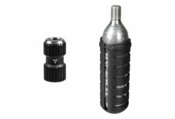 Gonfleur CO2 Topeak Nano AirBooster + Cartouche CO2 25 G