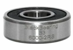 Roulement Black Bearing 6000-2RS 10 X 26 X 8 Mm