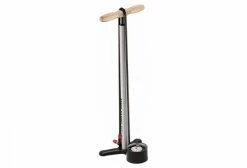 Pompe à Pied LEZYNE Steel Floor Drive 3''5 Argent