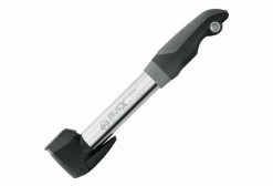 SKS Mini-Pompe INJEX T-ZOOM 256 Mm Argent Noir Tête Muti-Valve