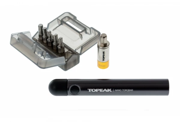 TOPEAK Clé Dynamométrique NANO TORQBAR 5Nm 5 Fonctions 3 TOPEAK Clé Dynamométrique NANO TORQBAR 5Nm 5 Fonctions