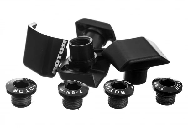 Kit Visserie ROTOR Pour Pédalier Shimano Dura-Ace FC-9000 Noir 3 Kit Visserie ROTOR Pour Pédalier Shimano Dura-Ace FC-9000 Noir