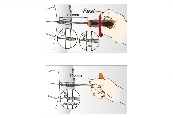 Combo Clés à Rayons IceToolz 12D5 3.6 Mm 6 Combo Clés à Rayons IceToolz 12D5 3.6 Mm – Image 4