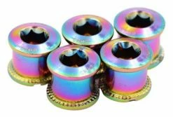 Pride Racing Pride Bolt/Nuts Chainring Vortex Chromoly 8.5mm Oil Slick