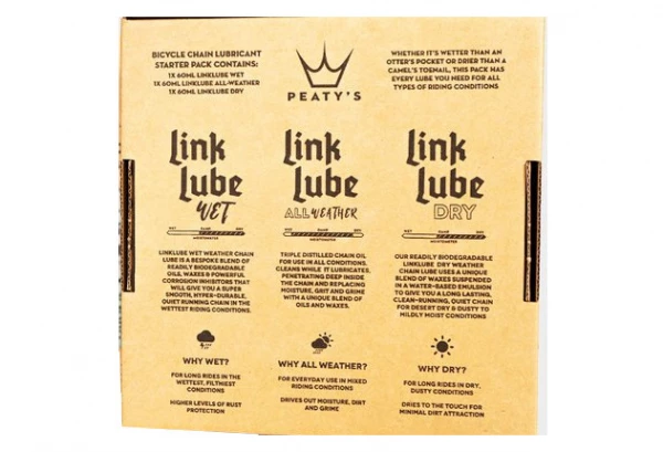 Pack De Lubrifiant Chaîne Peaty's LinkLube Bio All-Season 5 Pack De Lubrifiant Chaîne Peaty's LinkLube Bio All-Season – Image 3