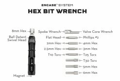 Multi-Outils Intégrés Wolf Tooth EnCase System Bar Kit One (16 Fonctions) Noir 20 Multi-Outils Intégrés Wolf Tooth EnCase System Bar Kit One (16 Fonctions) Noir -Entretien Réparation Route Soldes unnamed file 323