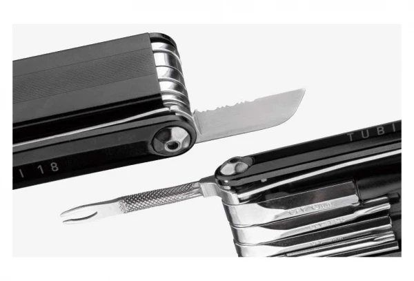 Multi-Outils 18 Fonctions Topeak Argent 7 Multi-Outils 18 Fonctions Topeak Argent – Image 5