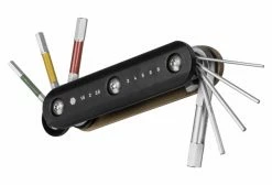 Multi-Outils Topeak Hex Combo (8 Fonctions) Noir