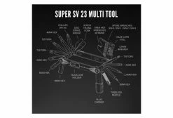 Multi Outils Lezyne Super SV 23 Argent -Entretien Réparation Route Soldes unnamed file 3966