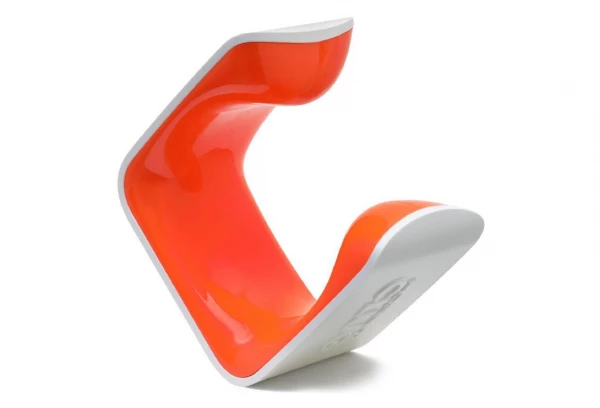 Support Vélo Mural Hornit Clug Plus (70-81mm / 2.75-3.2'') Blanc / Orange 3 Support Vélo Mural Hornit Clug Plus (70-81mm / 2.75-3.2'') Blanc / Orange
