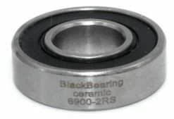 Roulement Black Bearing Céramique 6900-2RS 10 X 22 X 6 Mm