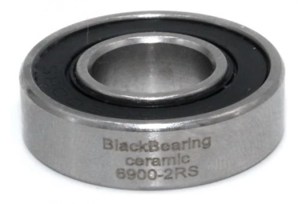 Roulement Black Bearing Céramique 6900-2RS 10 X 22 X 6 Mm 3 Roulement Black Bearing Céramique 6900-2RS 10 X 22 X 6 Mm