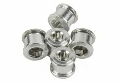 Pack De 5 Vis Cheminées ELEVN DOUBLE KEY 6.5 X 4mm Argent