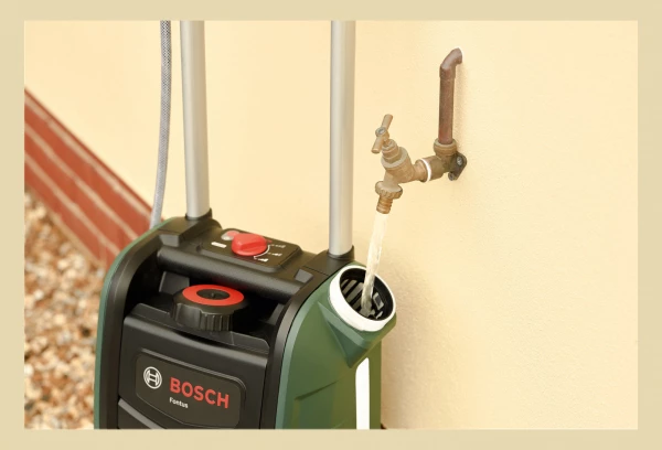 Nettoyeur Haute Pression Bosch Fontus 2 Sans Fils (Batterie 18V) 20bars 5 Nettoyeur Haute Pression Bosch Fontus 2 Sans Fils (Batterie 18V) 20bars – Image 3