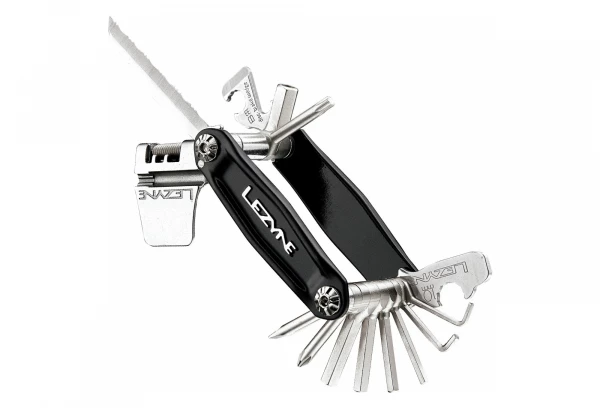 Multi-Outils Lezyne CRV-20 (20 Fonctions) Noir 3 Multi-Outils Lezyne CRV-20 (20 Fonctions) Noir
