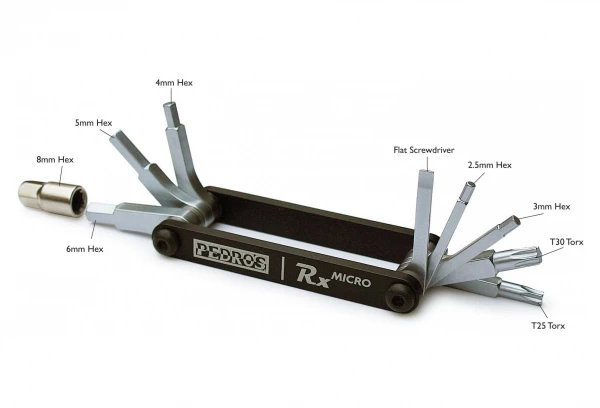Multi-Outils Pedro's RX Micro 9 Fonctions Noir 5 Multi-Outils Pedro's RX Micro 9 Fonctions Noir – Image 3