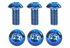 Kit De 6 Vis De Disque NEATT Inox M5x10mm Bleu