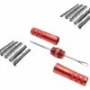Kit De Réparation Tubeless Parts 8.3 Light Rouge + 10 Mèches